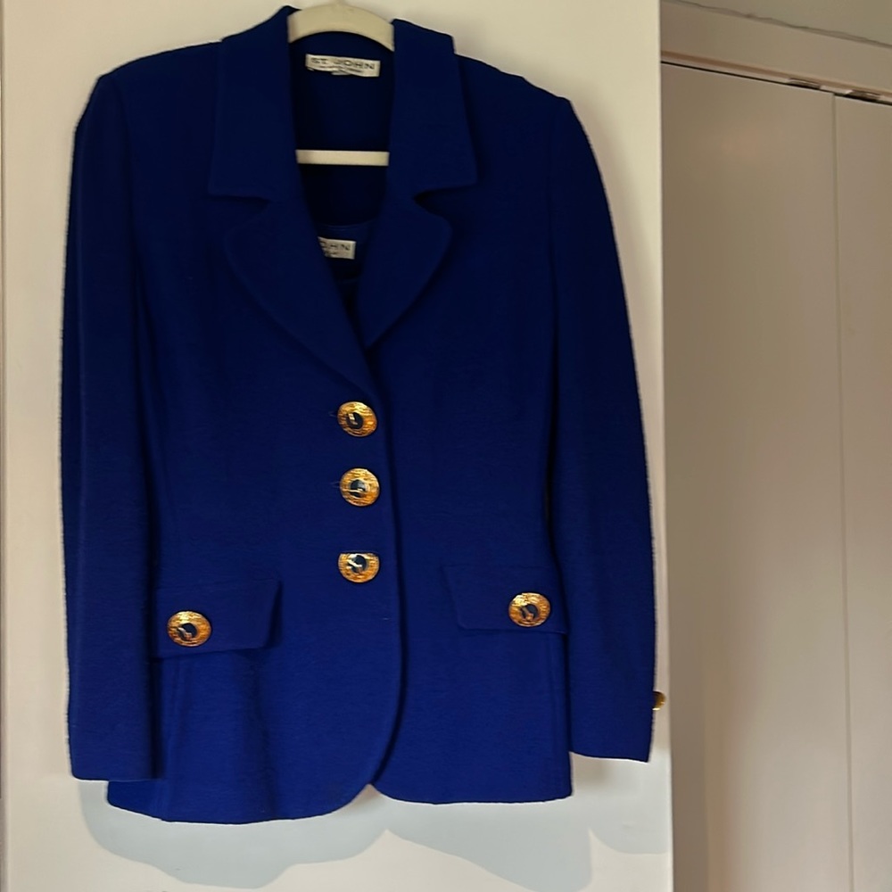 Vintage 1900s St. John blazer with coordinating camisole.